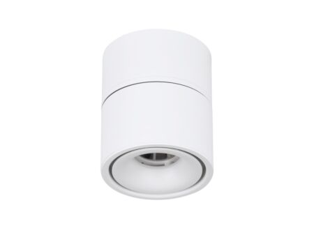 Opbouwspot Bohoyo 8W LED aluminium wit