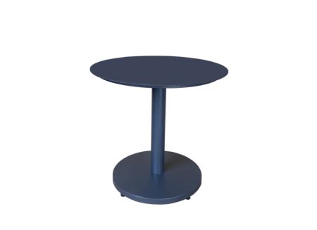 Bijzettafel Marco Ø55cm - aluminium - zwart