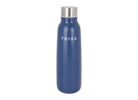 Drinkfles Friss 50cl - roestvrij staal - blauw