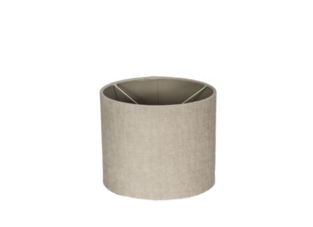 Lampenkap Ø25cm - stof - naturel