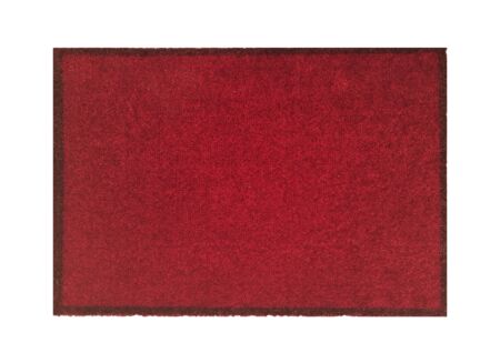 Deurmat Eco-clean 120x50cm polyamide bordeaux