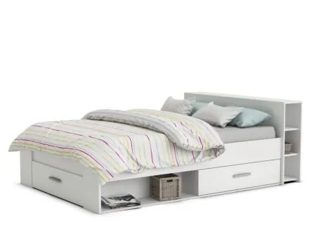 Lit Pocket 160x200cm avec rangement - Lit Pocket 160x200cm avec rangement