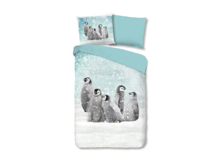 Dekbedovertrek Pengu 140x220cm flanel