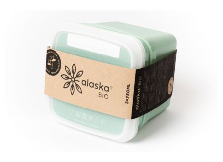 Bewaardoos Alaska 0,75L - kunststof - groen