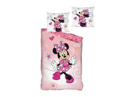 Dekbedovertrek Minnie 140x200cm flanel