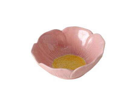 Kom Elisa Ø13cm - keramiek - roze