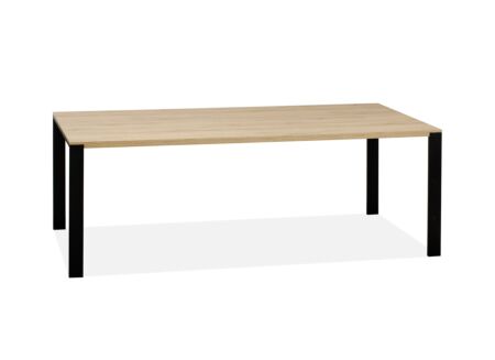 Tafel Bridge 160x90cm - lamulux - fresh oak/old piano