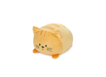 Kussen Kitty Tabby 33x30cm - polyester - oranje