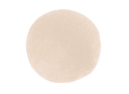 Kussen Marshmallow  Ø40cm - stof - ivoor