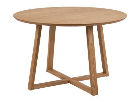 Ronde tafel Ø120cm - eik fineer - eik