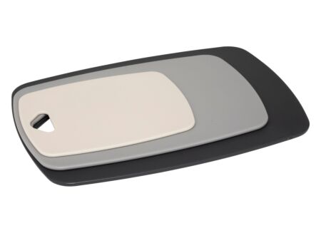 Snijplank Neo 35x25cm - kunststof - multicolor set van 3