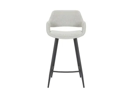 Barstoel Aim ZH69cm - stof - grijs