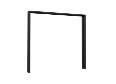 Kranslijst voor kleerkast Hayato 220cm - decor - zwart
