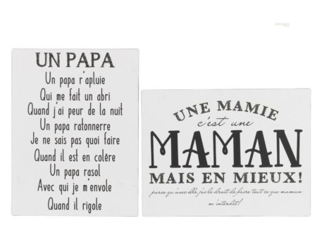 Plakkaat Papa Maman 26,5x35cm