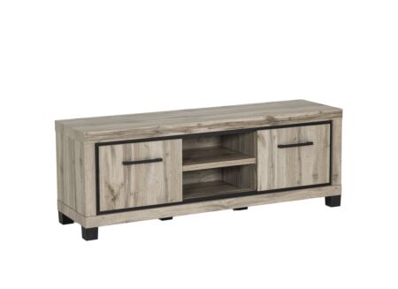 Tv-meubel Elegance 160cm - meubelplaat - canada oak