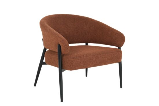 Fauteuil Sophy stof rood