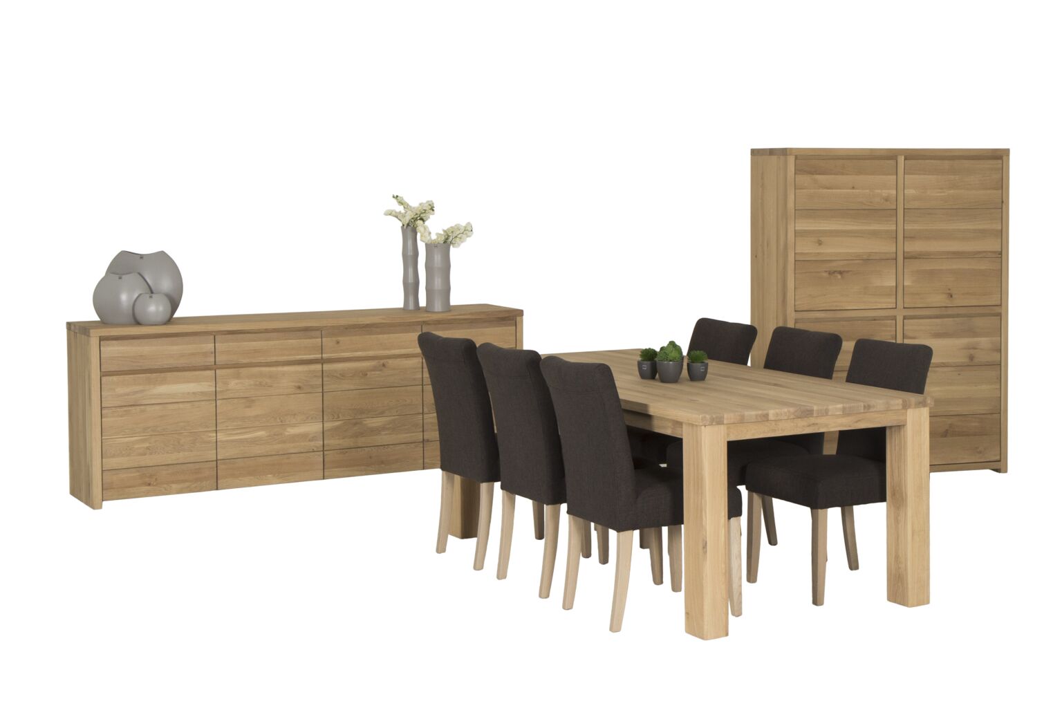 Tafel Amarillo 200x100cm eik massief naturel - WEBA meubelen