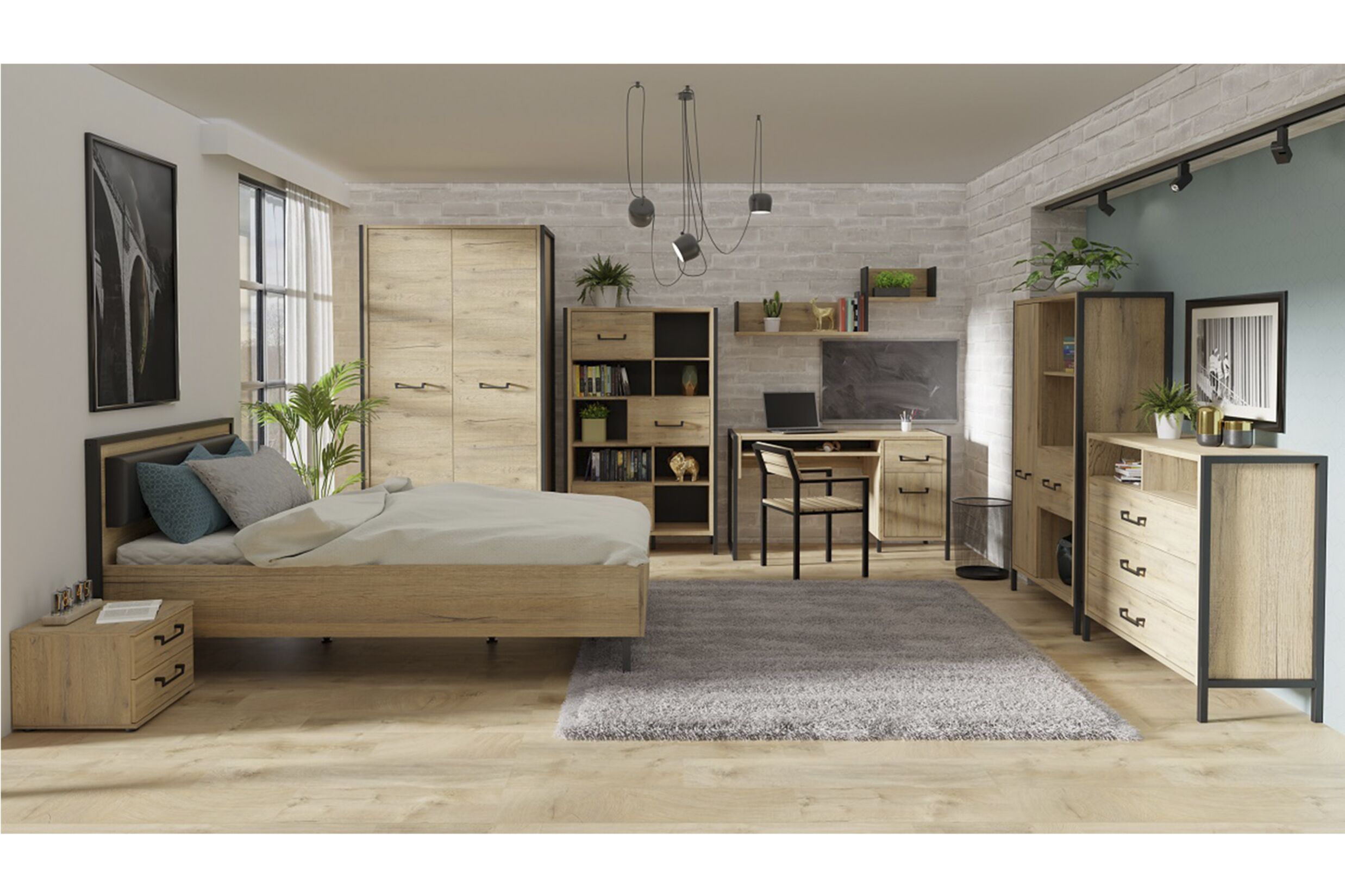 Armoire de rangement 94,1cm a meubles