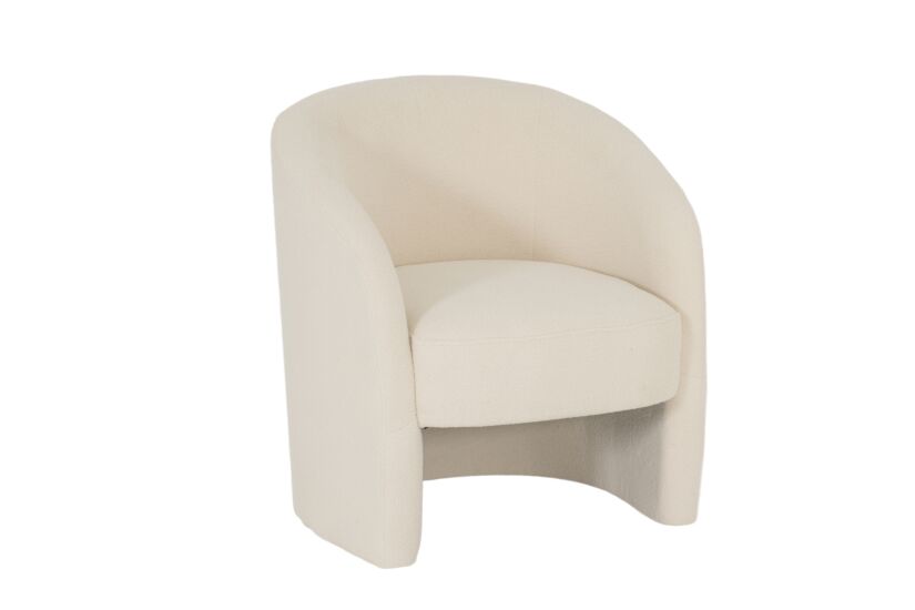 Fauteuil View 72x68x77cm - stof - wit