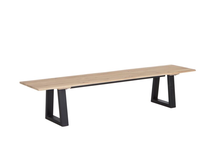 Zitbank Sherwood 210cm - eik massief - naturel