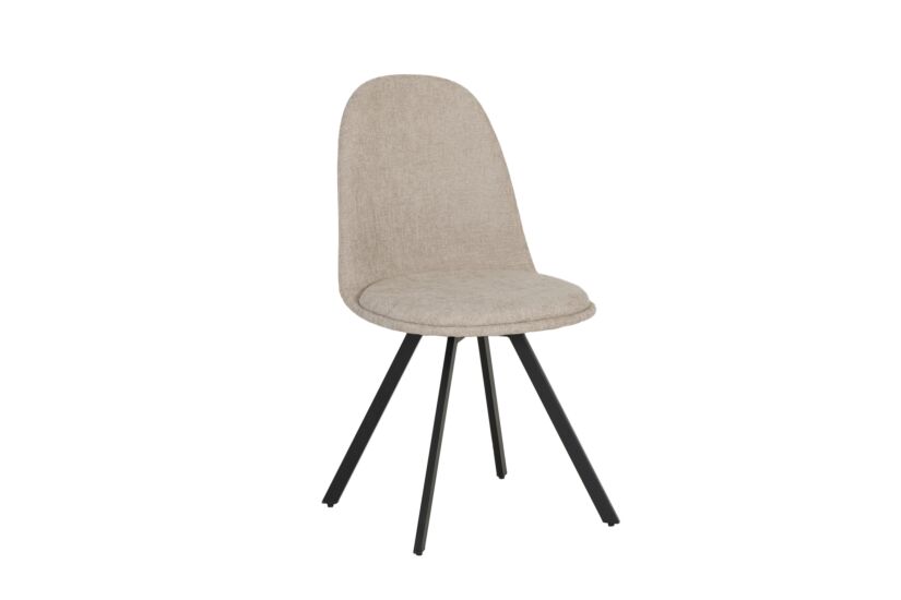 Stoel Siren 47x57x88cm - polyestervezel - beige