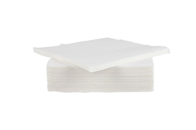 Serviette CT Prof 38x38cm wit, 40 stuks