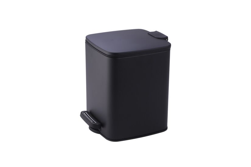 Pedaalemmer Clown 6L mat zwart