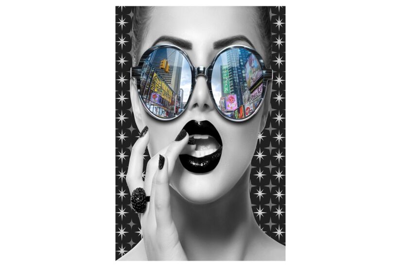 Print op canvas Influencer 80x120cm