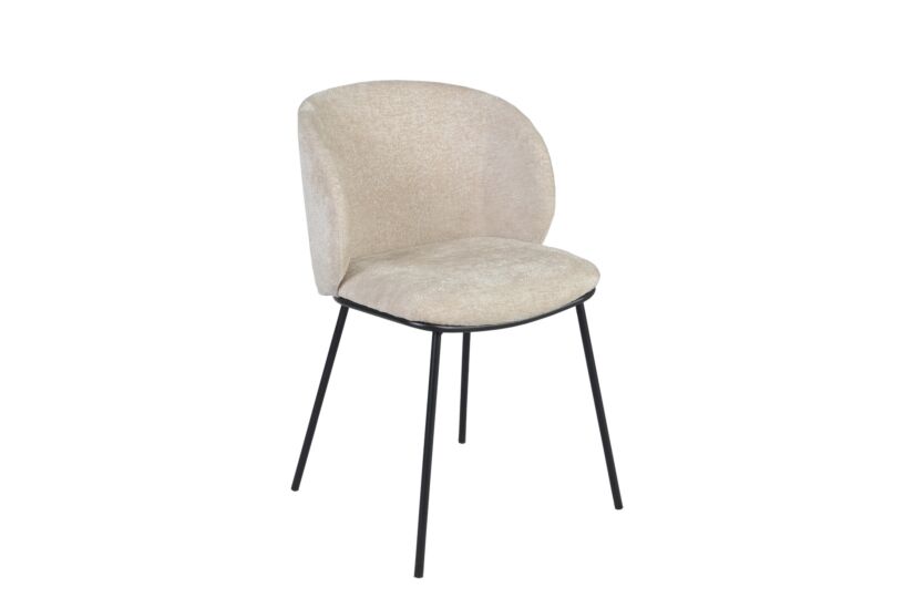 Stoel Ibex 54x47x81cm - polyestervezel - beige