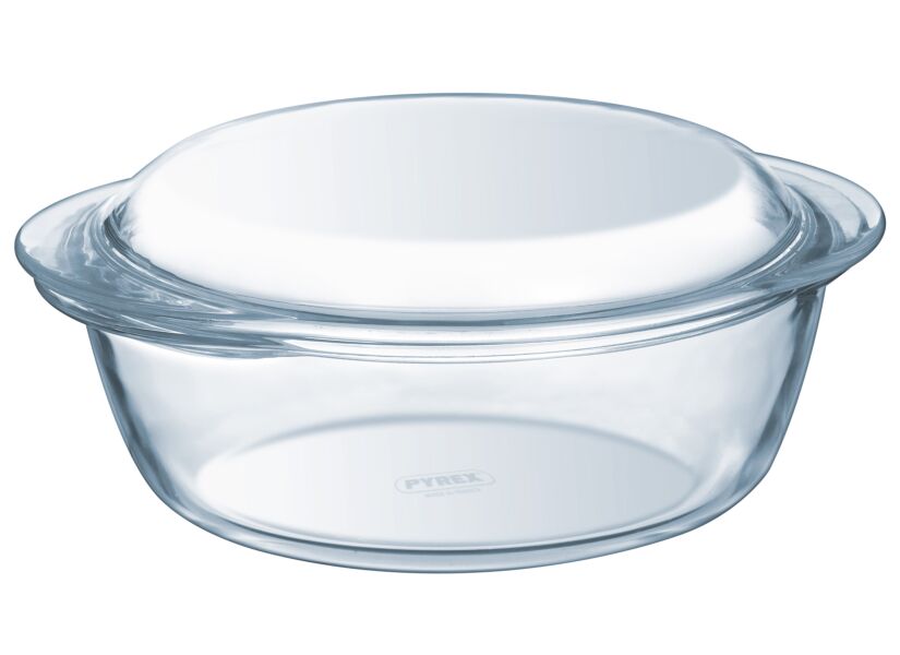 Stoofpot Pyrex 4 in 1 33x27x11cm - borosilicaatglas - transparant