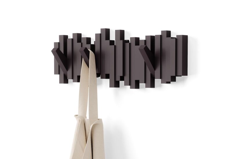 Kapstok Sticks Multi Hook 48,6cm - espresso