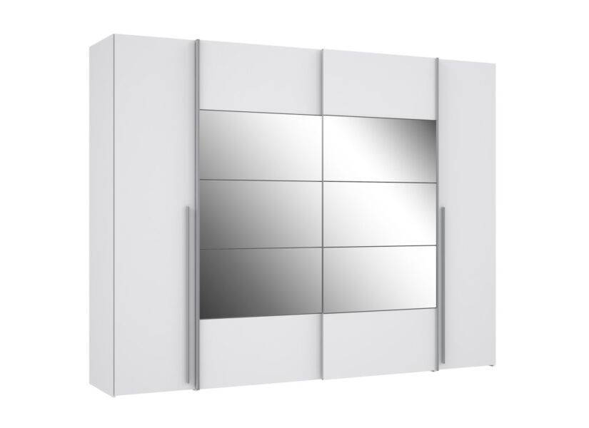 Kleerkast Narago 270cm - decor - wit