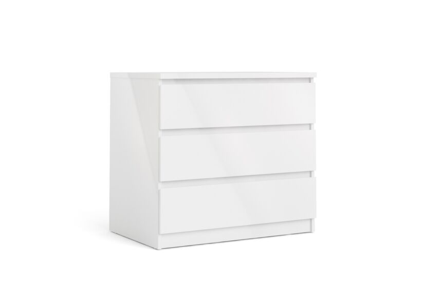 Ladekast Naia 77x50x71cm - MDF - wit hoogglans