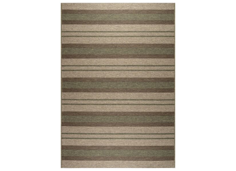 Tapis Makabi 280x380cm - polyester & polypropylène - multicolor