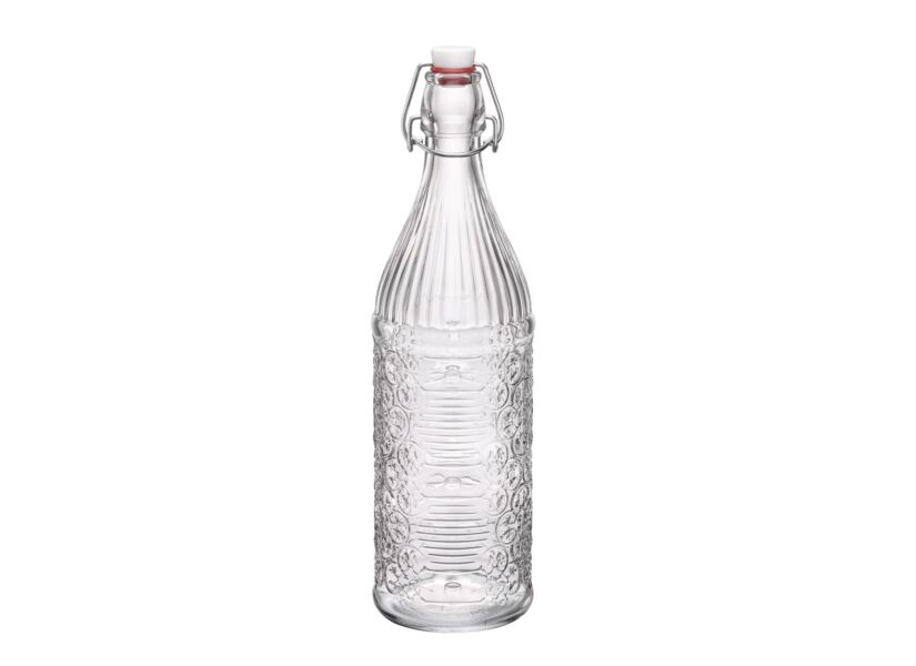 Waterfles Italian Heritage 1L - glas - transparant