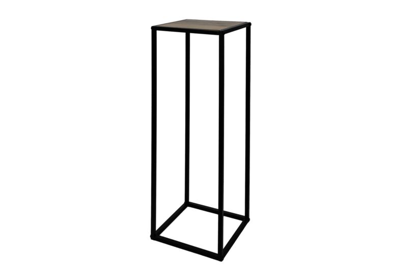 Plantenstandaard Arenal 25x25x70cm - metaal - bruin