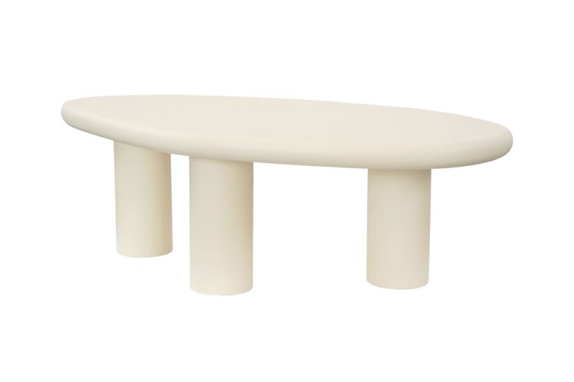 Salontafel Vela 120x70cm - micro cement - beige
