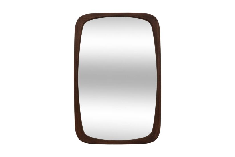 Spiegel Keira 43x65cm - mdf/glas - bruin