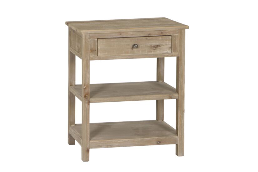 Wandtafel Novecento 70x40cm - gerecycleerd den massief - naturel