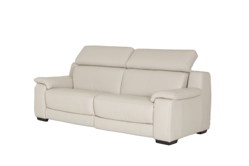 Zetel Grass 2,5-zit - leder - frost
