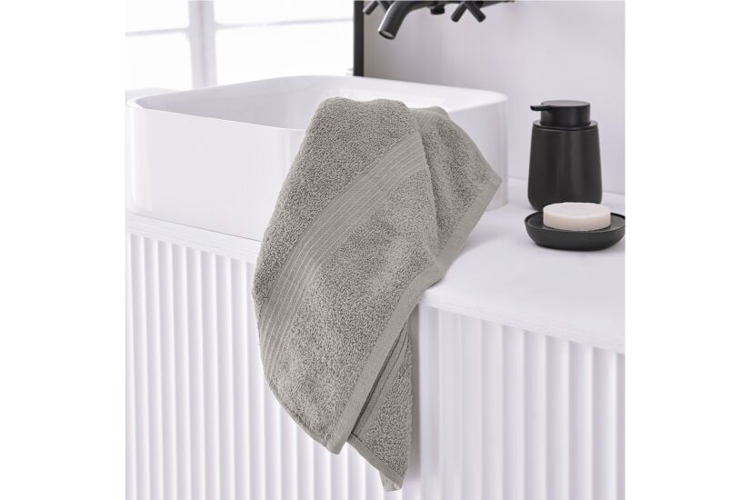 Handdoek Essential 50x90cm - katoen - dune