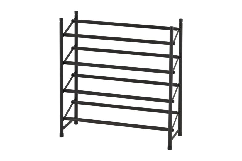 Schoenenrek Capture 62/115x23x68cm - metaal - zwart
