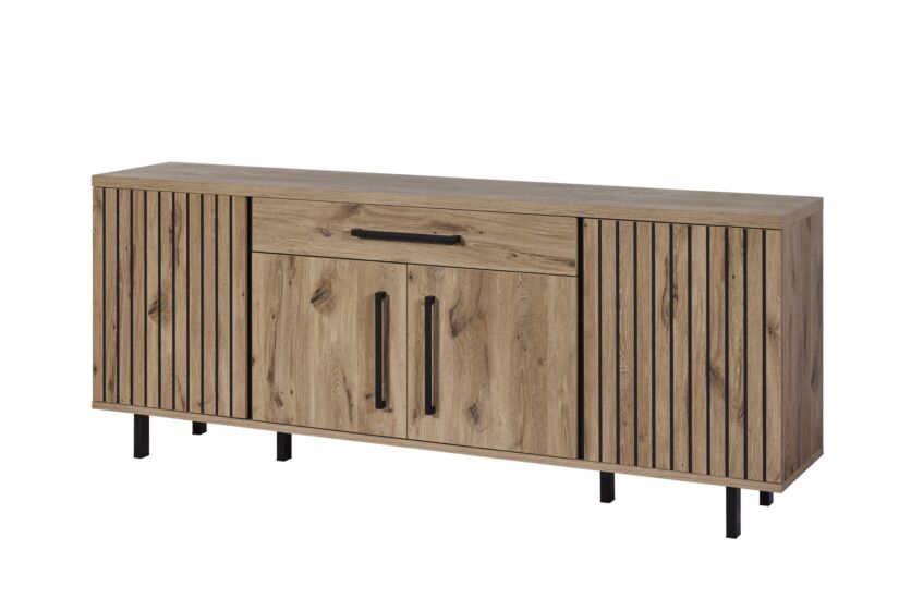 Dressoir Tim 225cm - decor - canyon oak