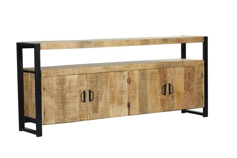 Dressoir Sanguine 200cm - mango massief - natuur