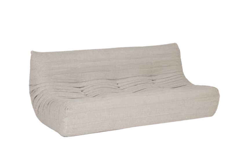 Zetel Ragazzi 180x100x74cm - stof - beige