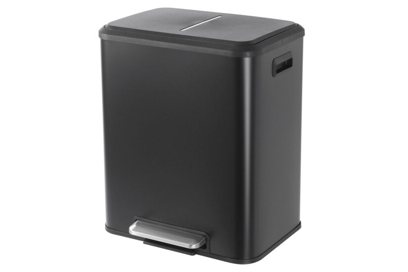 Pedaalemmer met opbergvak Drifter 2x15L mat zwart