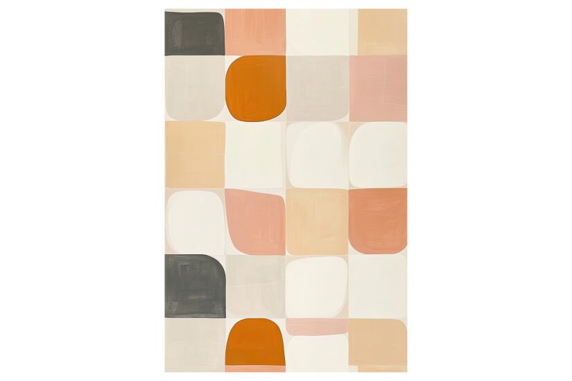 Print op canvas Pattern 80x120cm