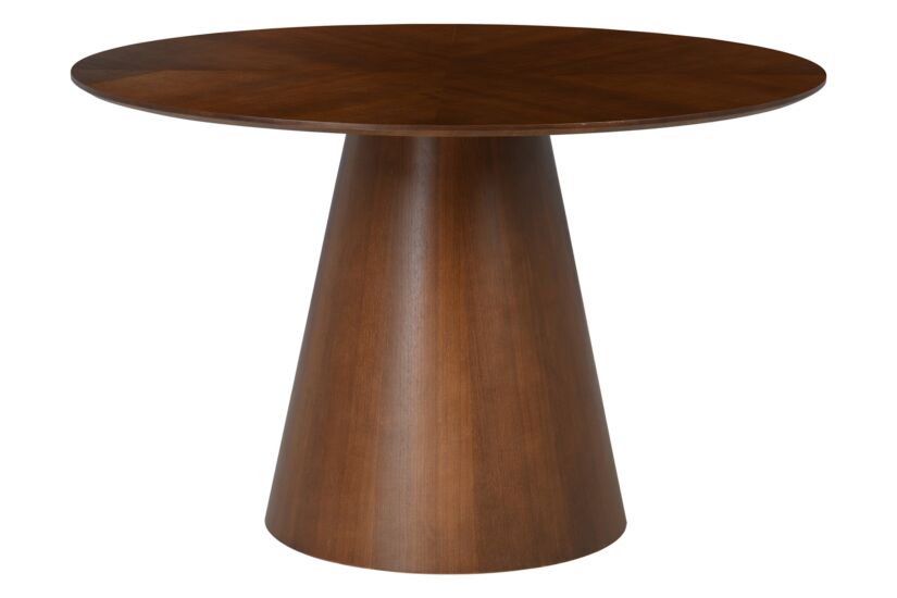 Ronde tafel Daytona Ø120cm - MDF - walnoot