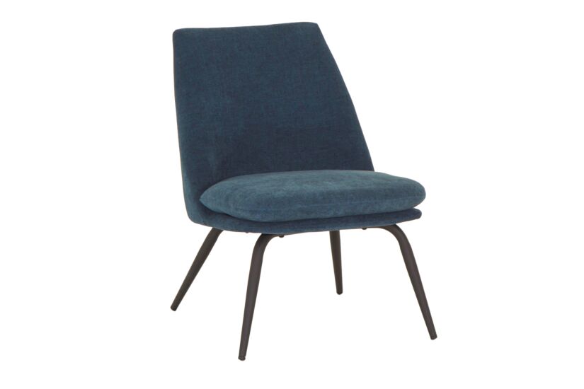 Fauteuil Yoyo 56x73x77cm - stof - petrol