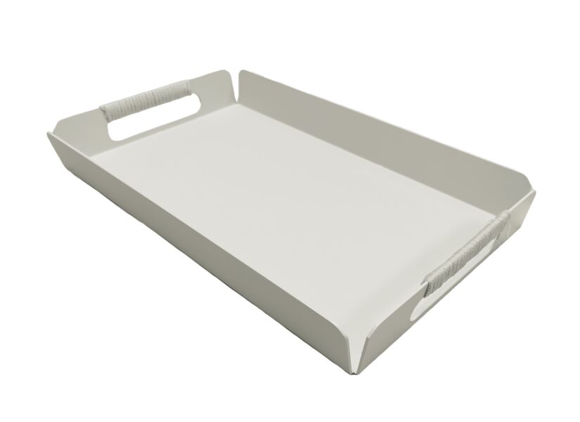 Dienblad Tray 42x25cm - aluminium - zand